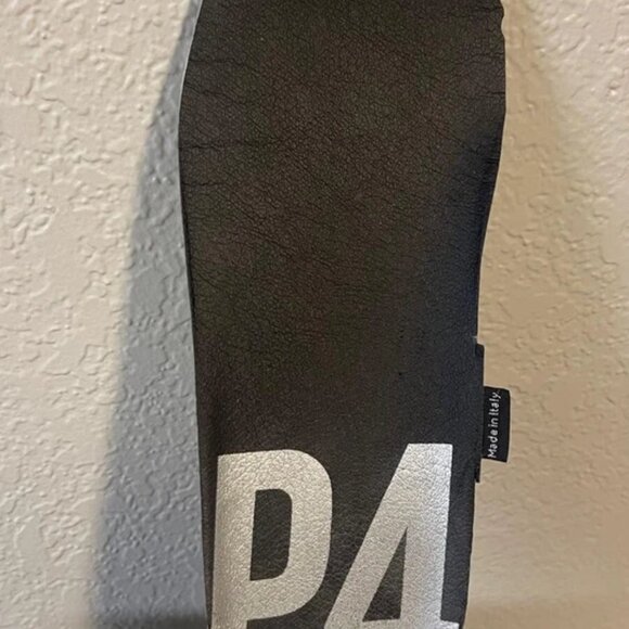 P448 John White Leather Low Top Casual Sneaker Women's 39 EU/9 US Made In Italy - Picture 8 of 11